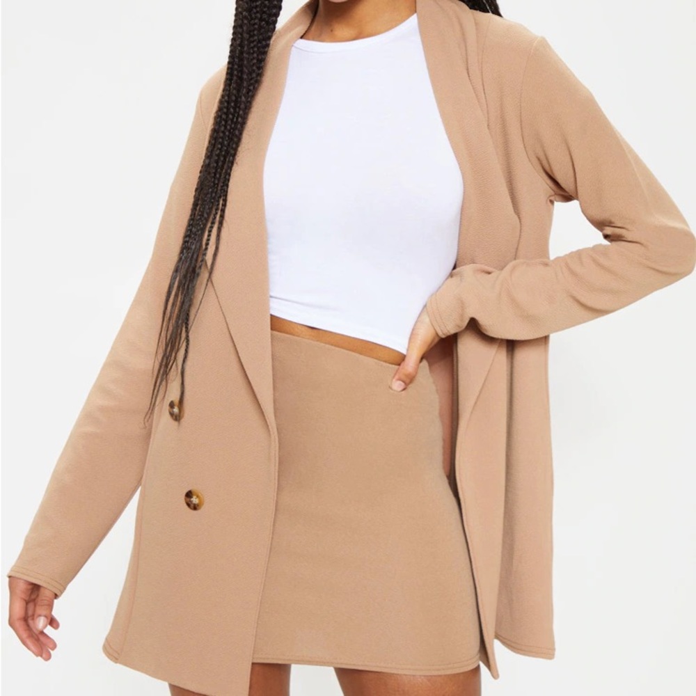 Camel Mini Skirt